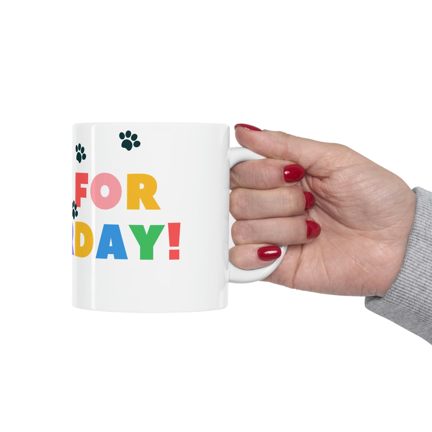 Caturday Ceramic Mug 11oz
