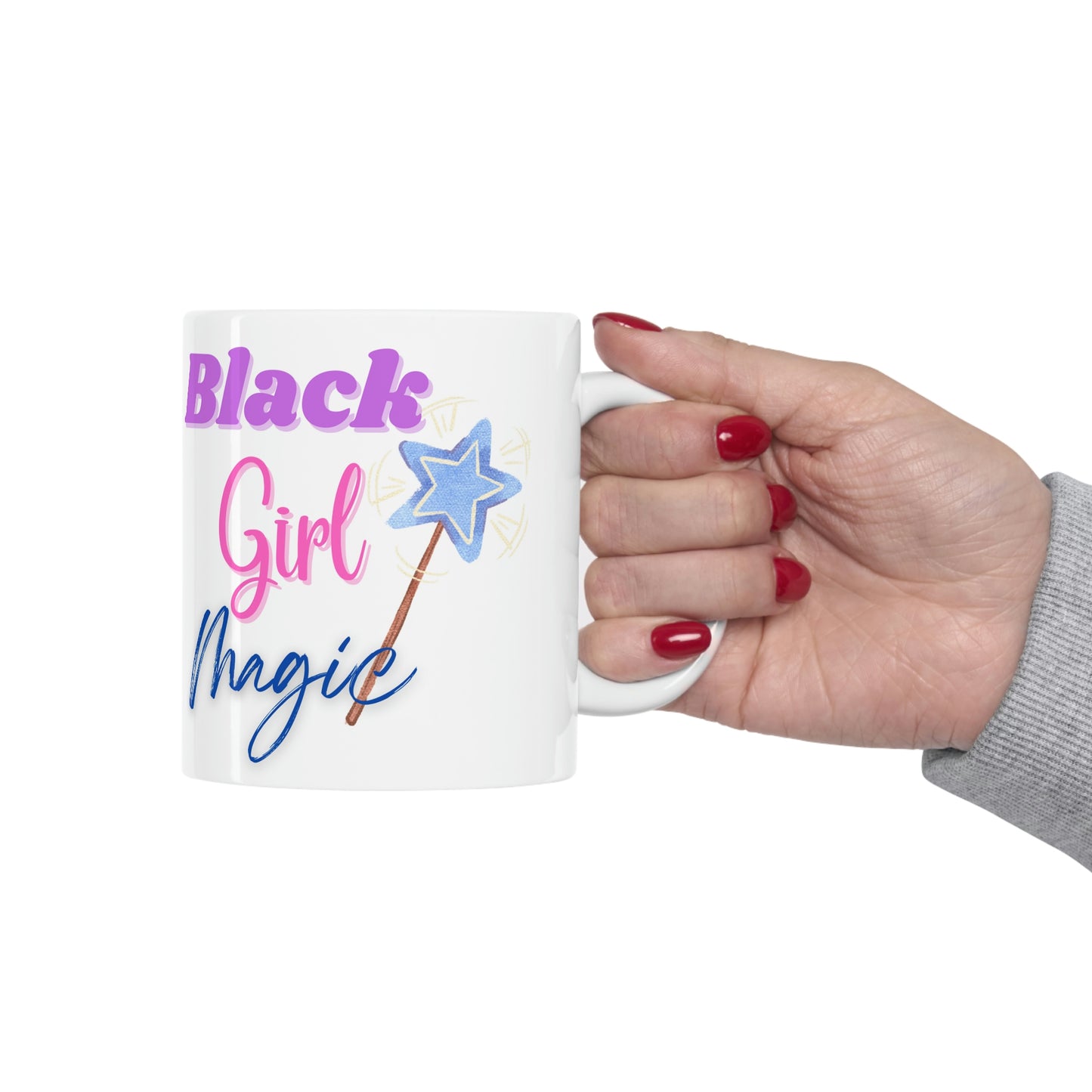 Black Girl Magic Ceramic Mug 11oz