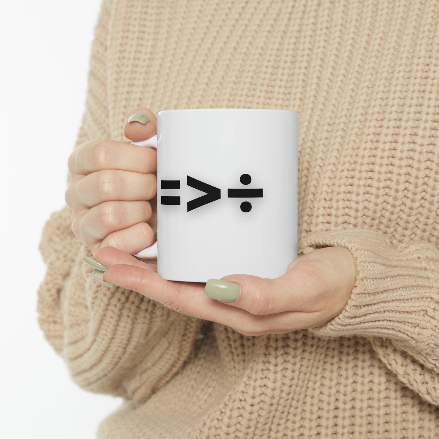 Equality is Greater Than Division Ceramic Mug 11oz