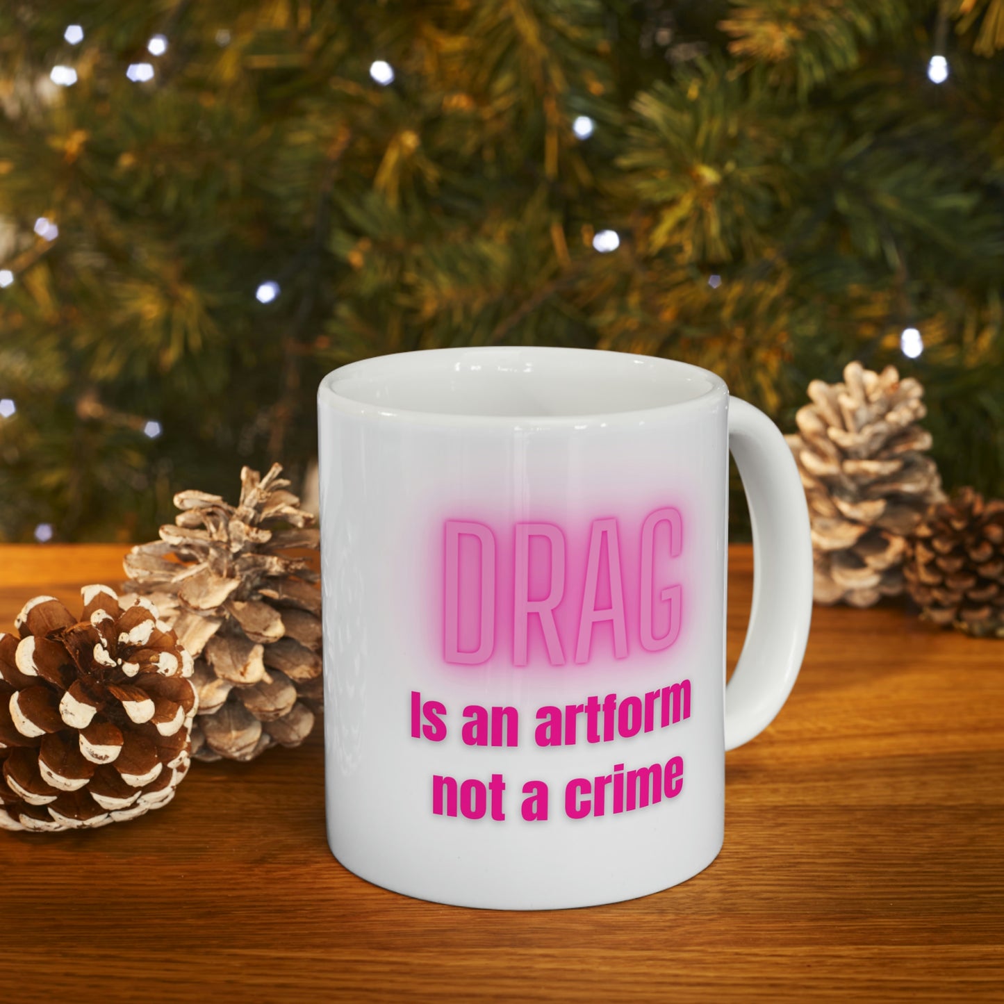 Drag is an Artform Ceramic Mug 11oz