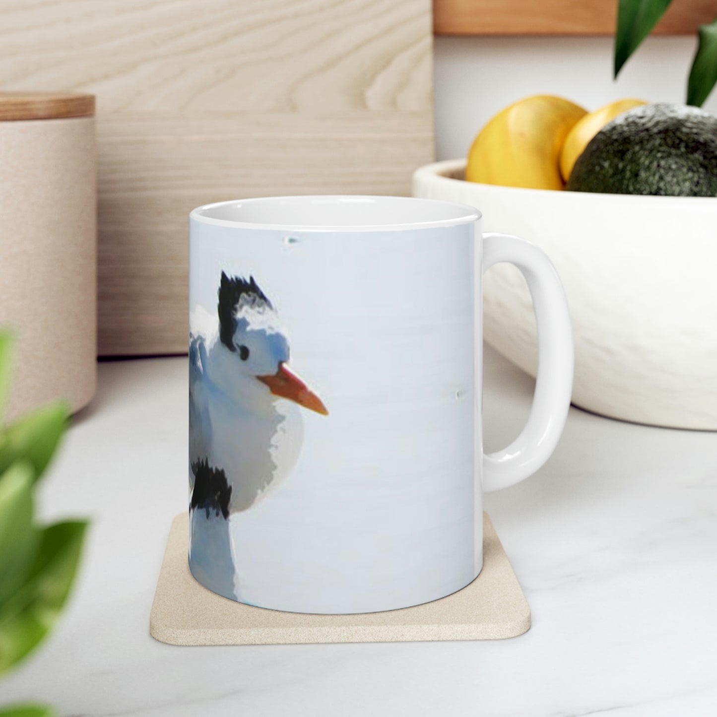 Punk Seagulls Ceramic Mug 11oz