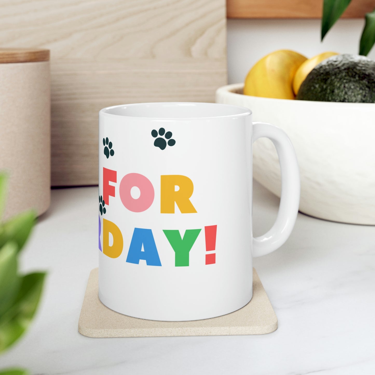Caturday Ceramic Mug 11oz