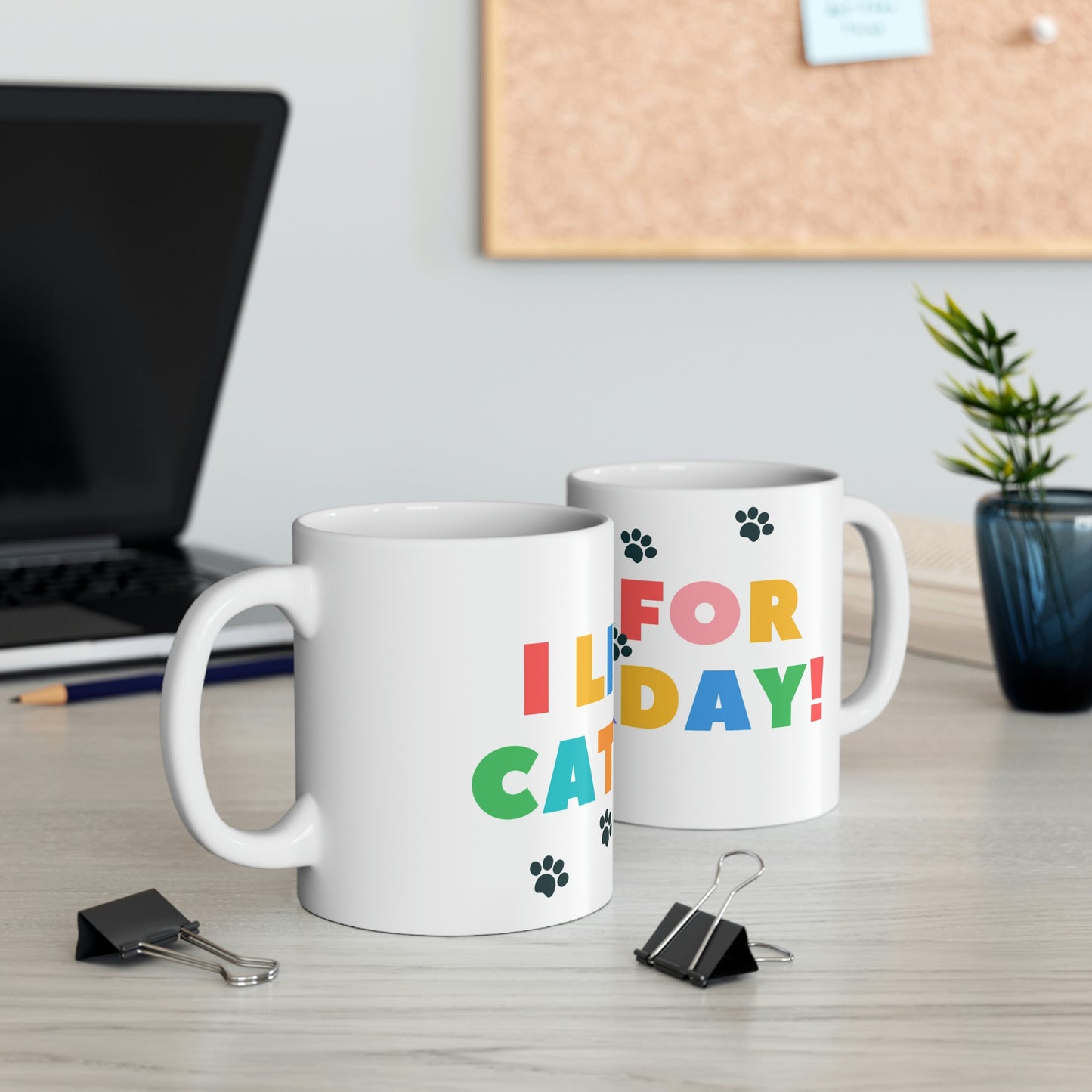 Caturday Ceramic Mug 11oz