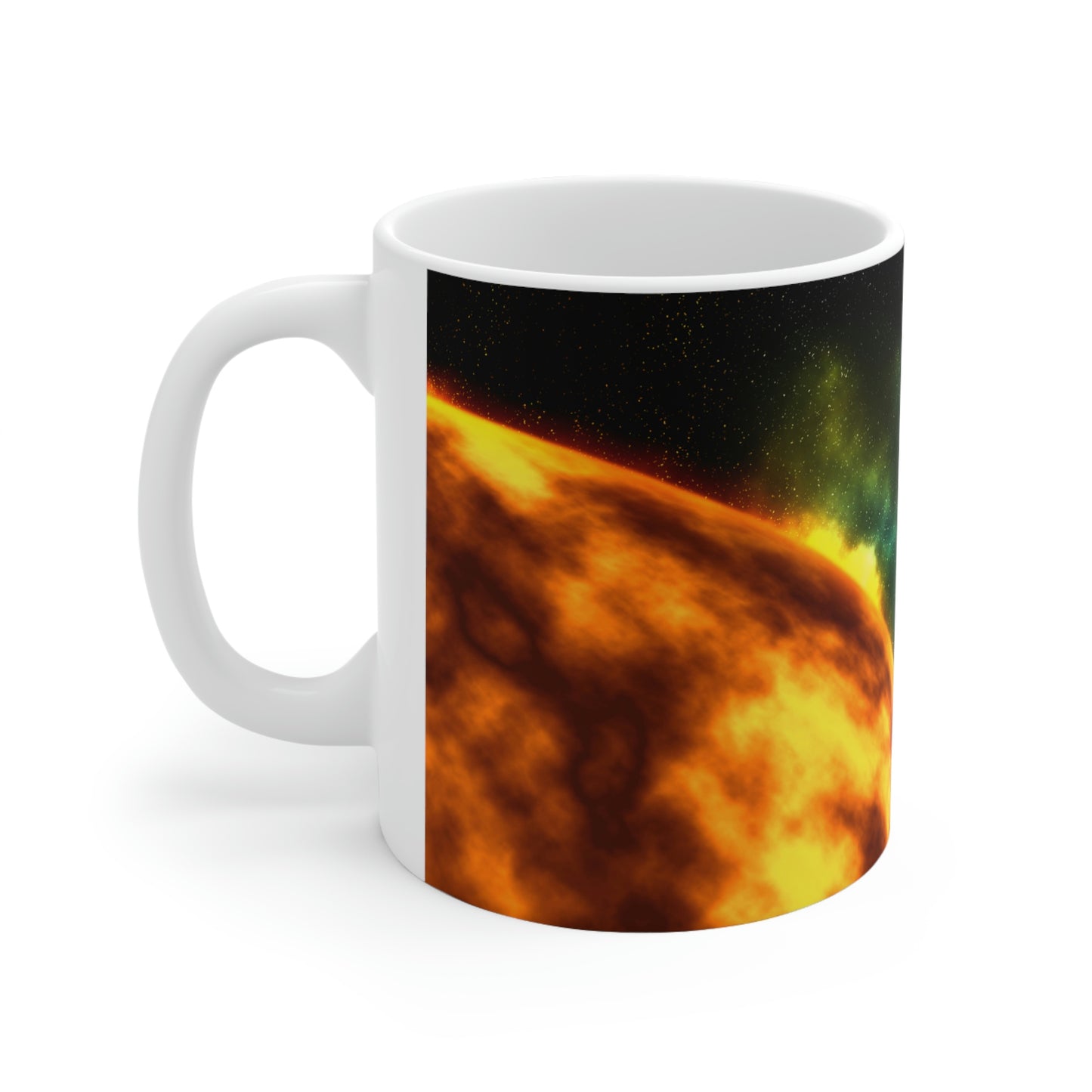 Sun with Nebula Ceramic Mug 11oz