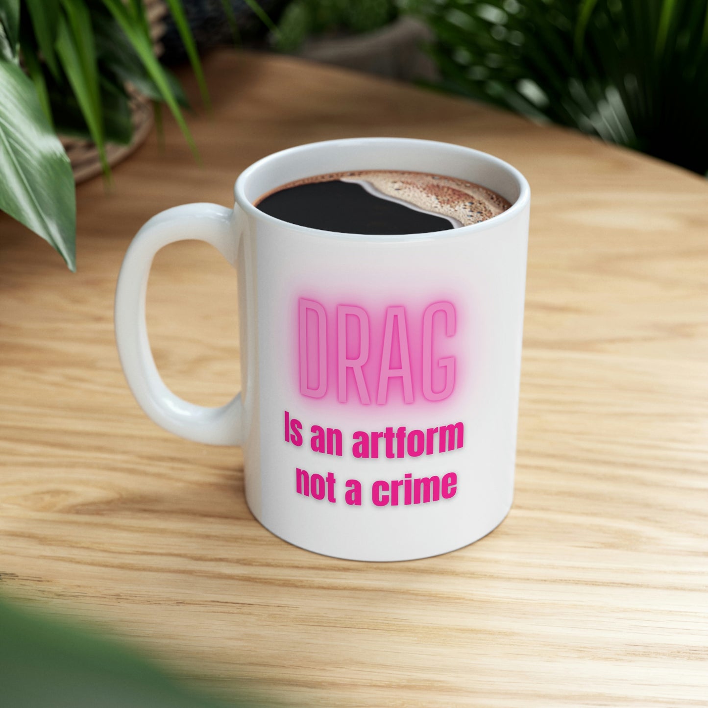 Drag is an Artform Ceramic Mug 11oz
