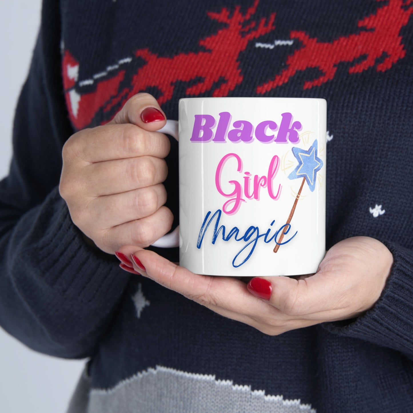 Black Girl Magic Ceramic Mug 11oz