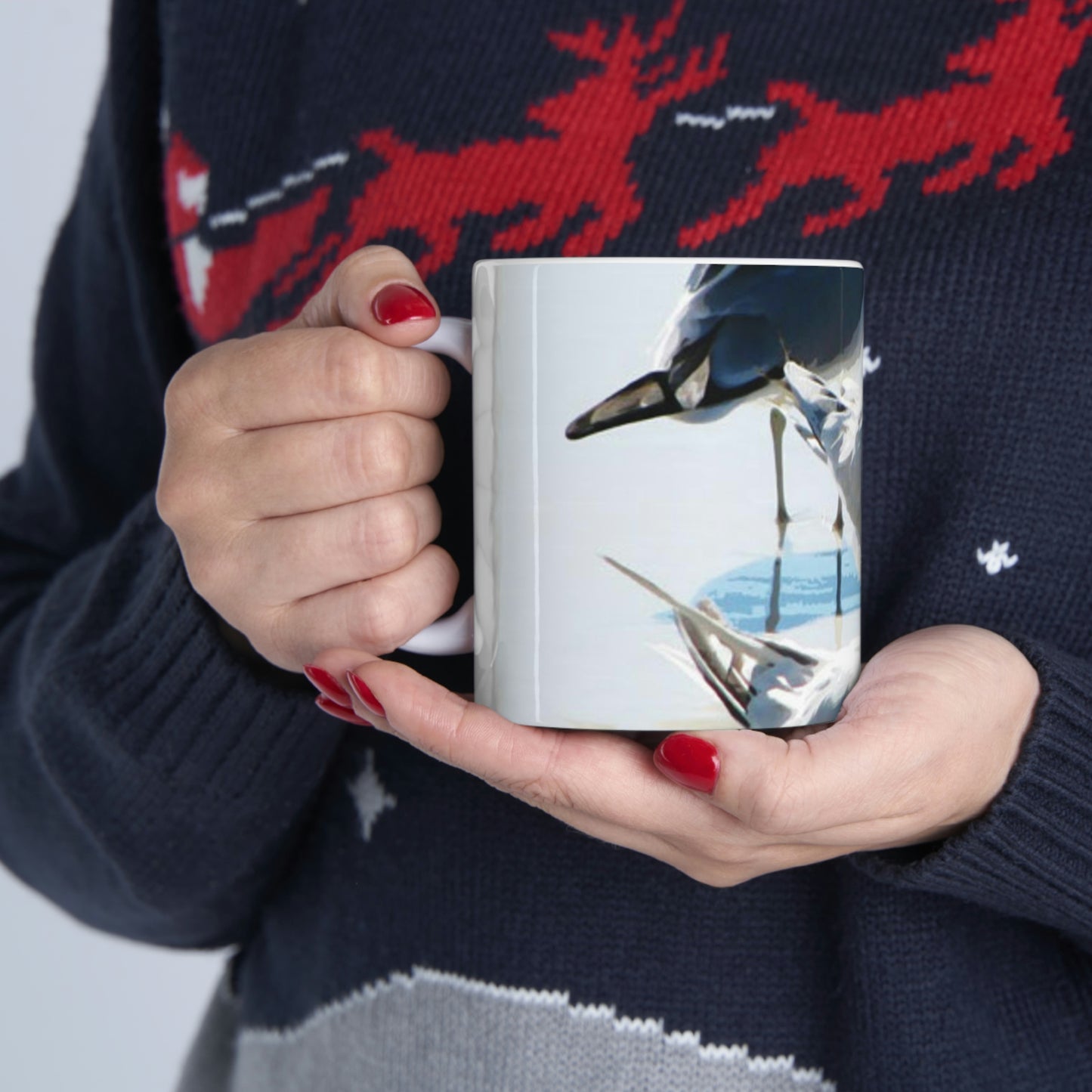 Punk Seagulls Ceramic Mug 11oz