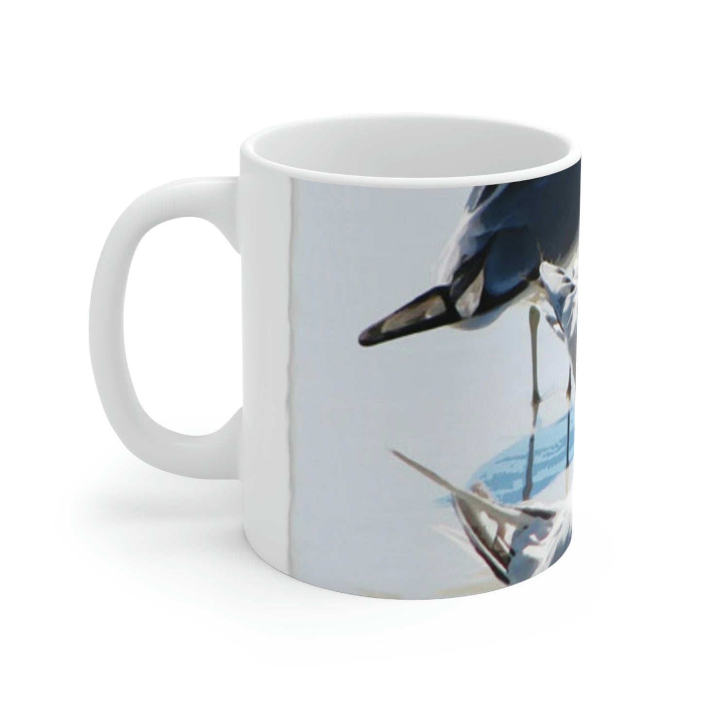 Punk Seagulls Ceramic Mug 11oz