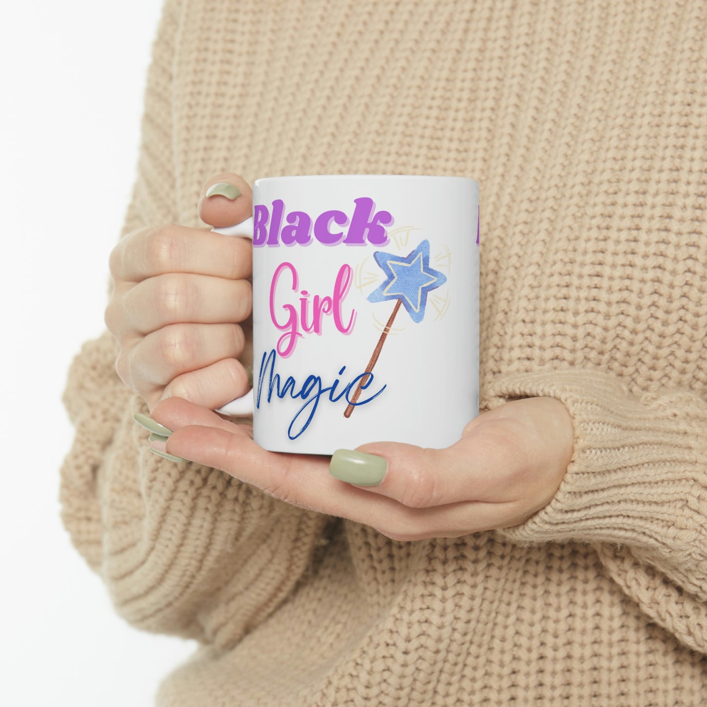 Black Girl Magic Ceramic Mug 11oz