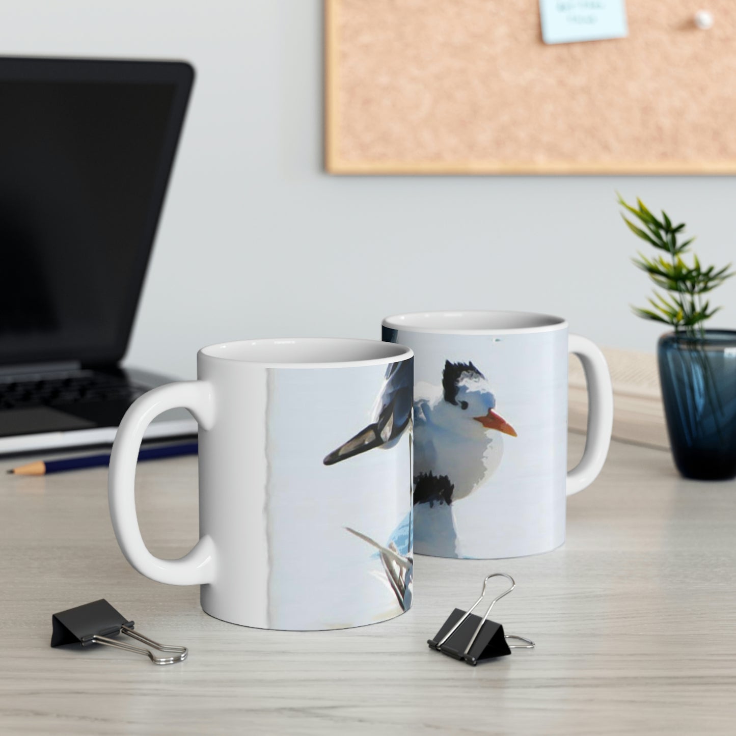 Punk Seagulls Ceramic Mug 11oz