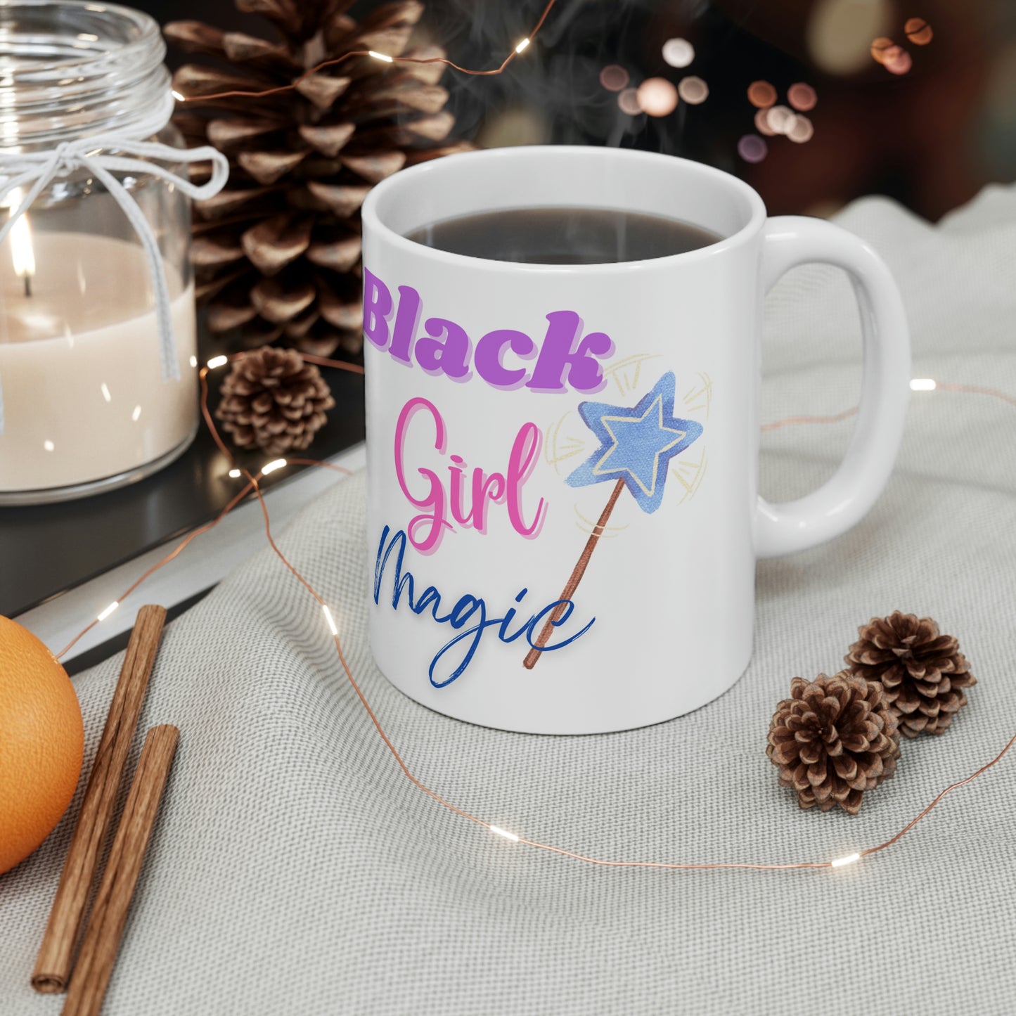 Black Girl Magic Ceramic Mug 11oz