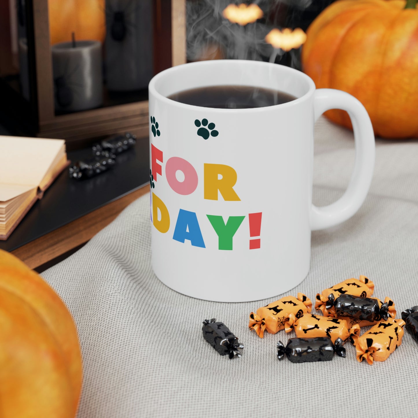 Caturday Ceramic Mug 11oz