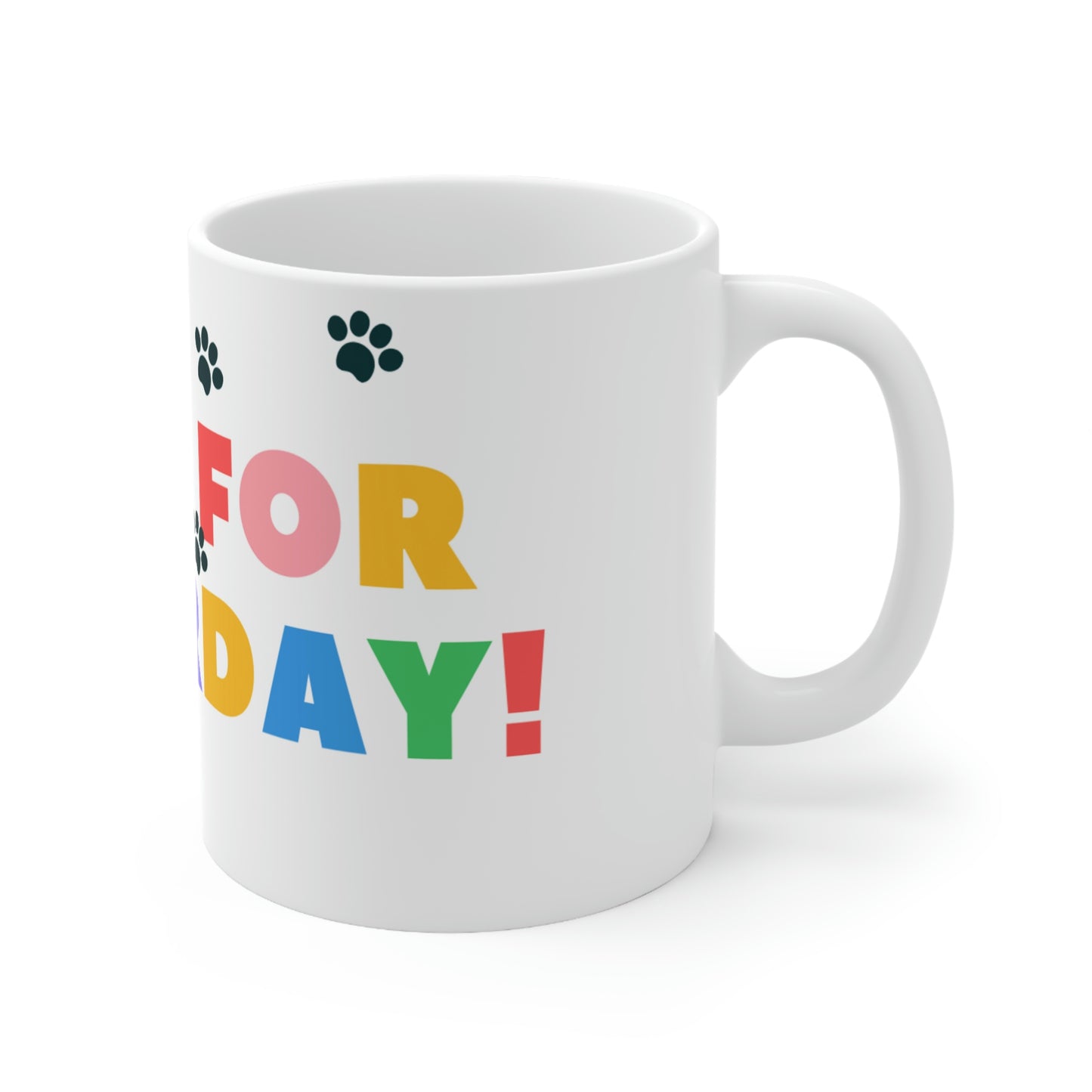 Caturday Ceramic Mug 11oz