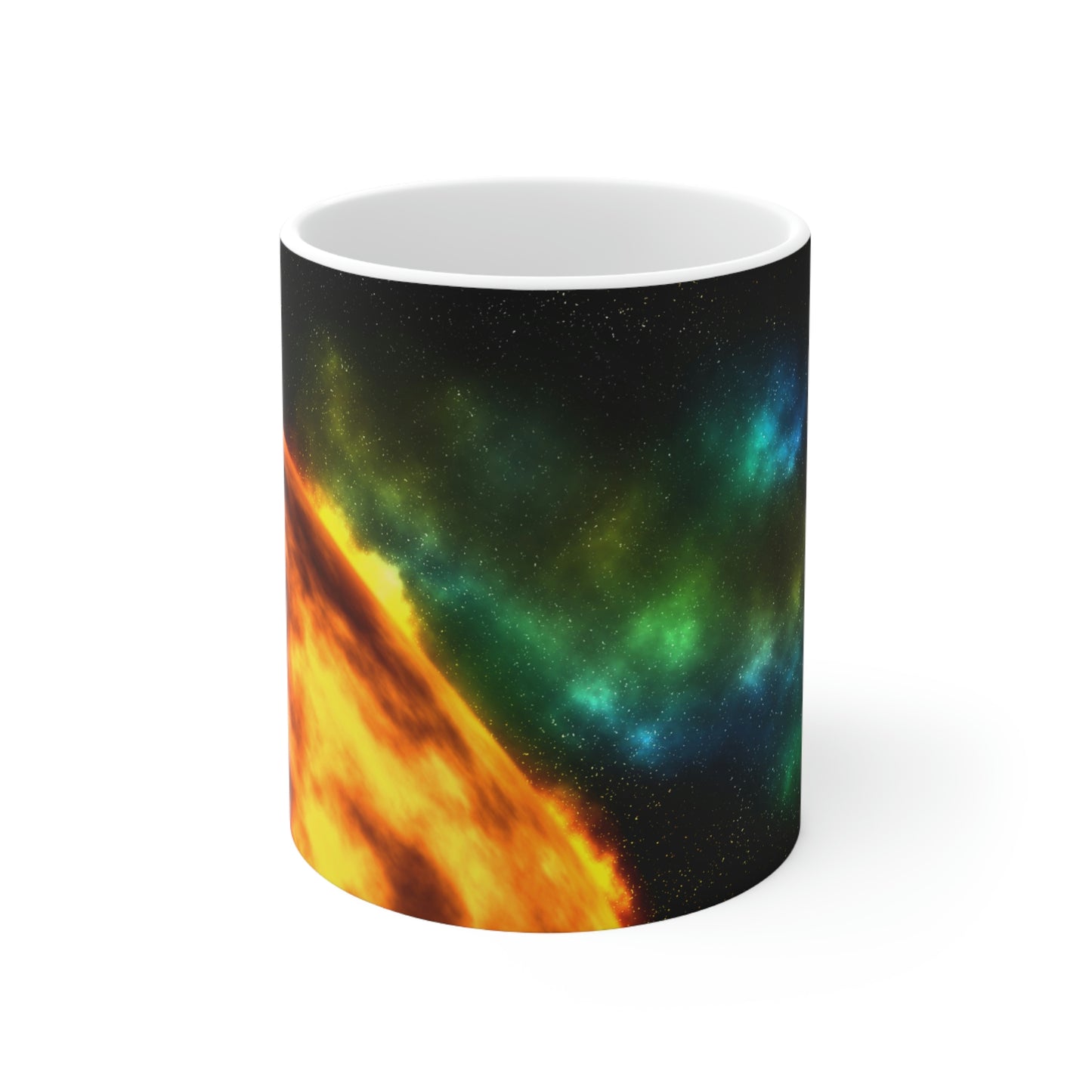 Sun with Nebula Ceramic Mug 11oz
