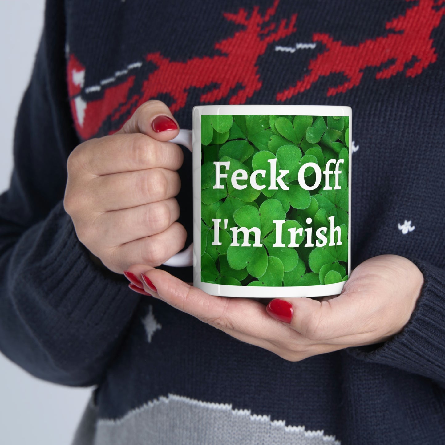 Feck Off I'm Irish Ceramic Mug 11oz