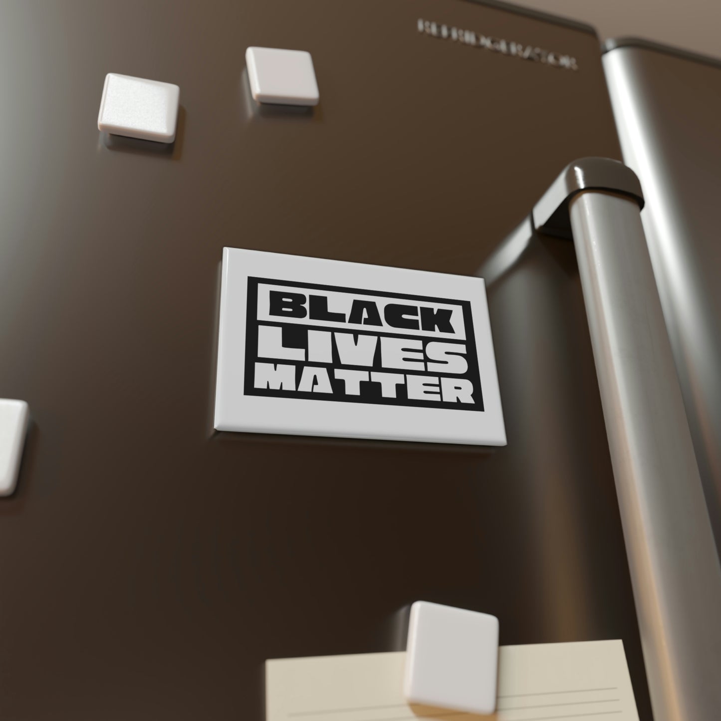 BLM Button Magnet, Rectangle (1 & 10 pcs)