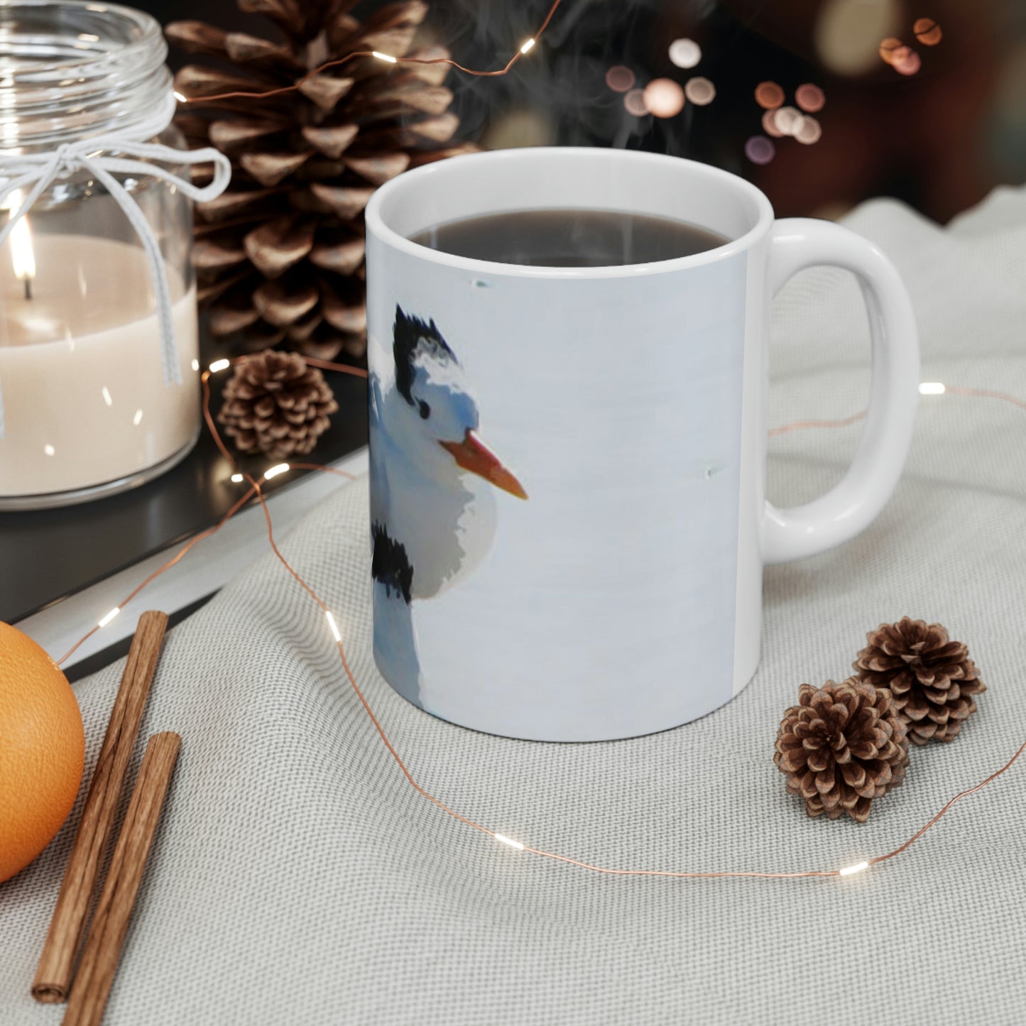Punk Seagulls Ceramic Mug 11oz