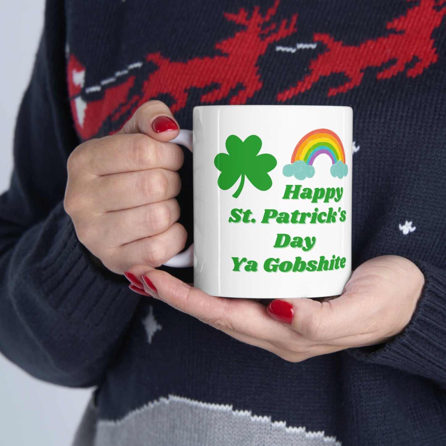 Happy St Patrick's Day Ceramic Mug 11oz