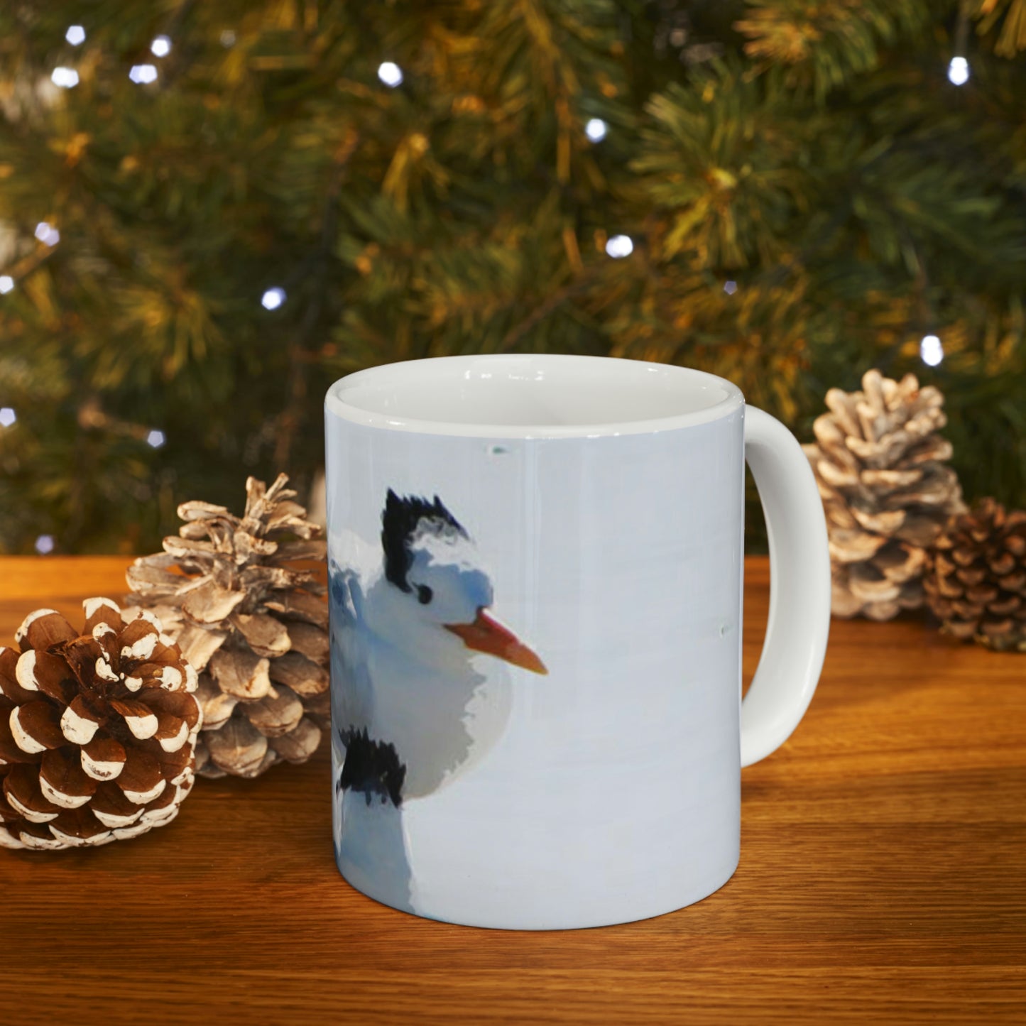 Punk Seagulls Ceramic Mug 11oz