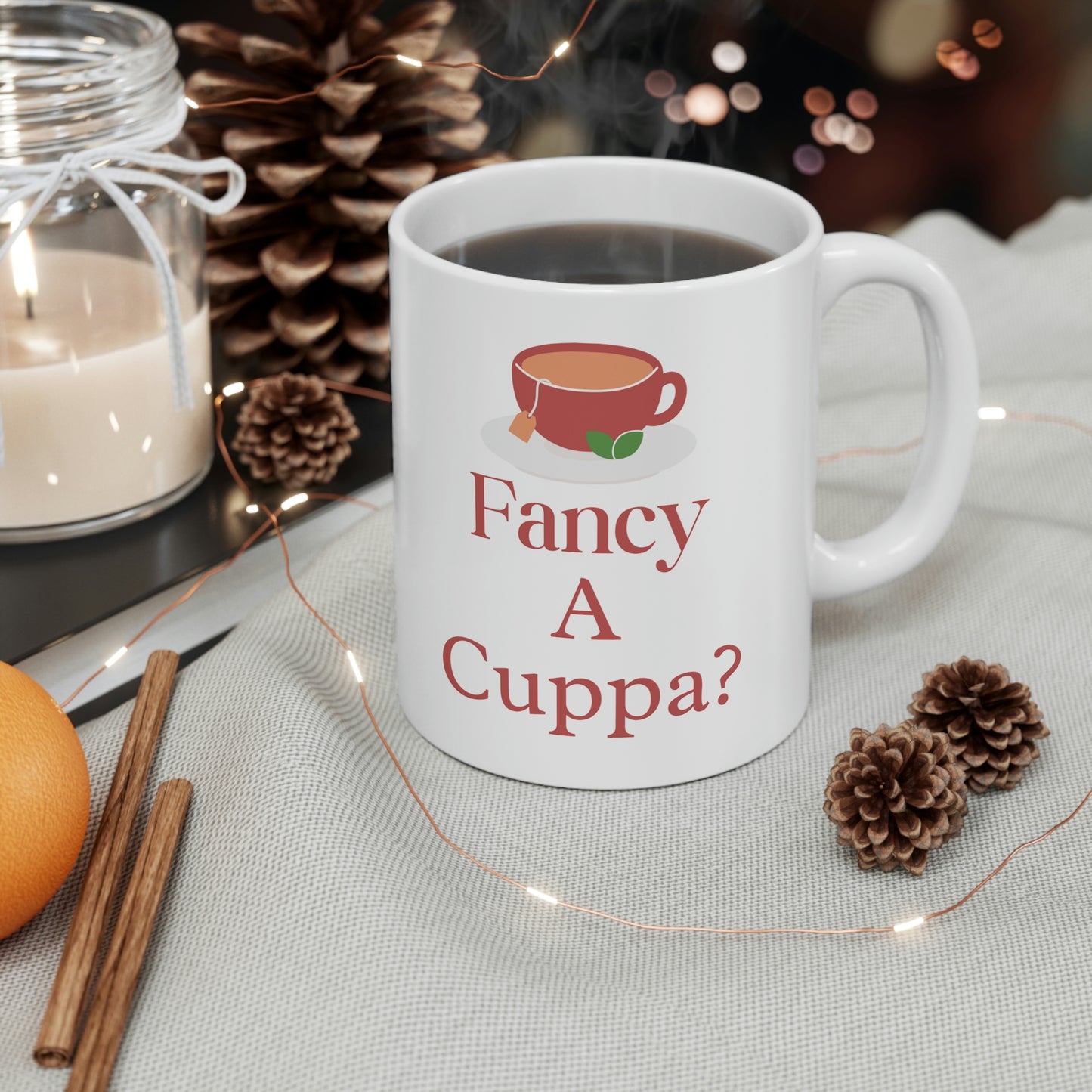 Fancy a Cuppa Ceramic Mug 11oz