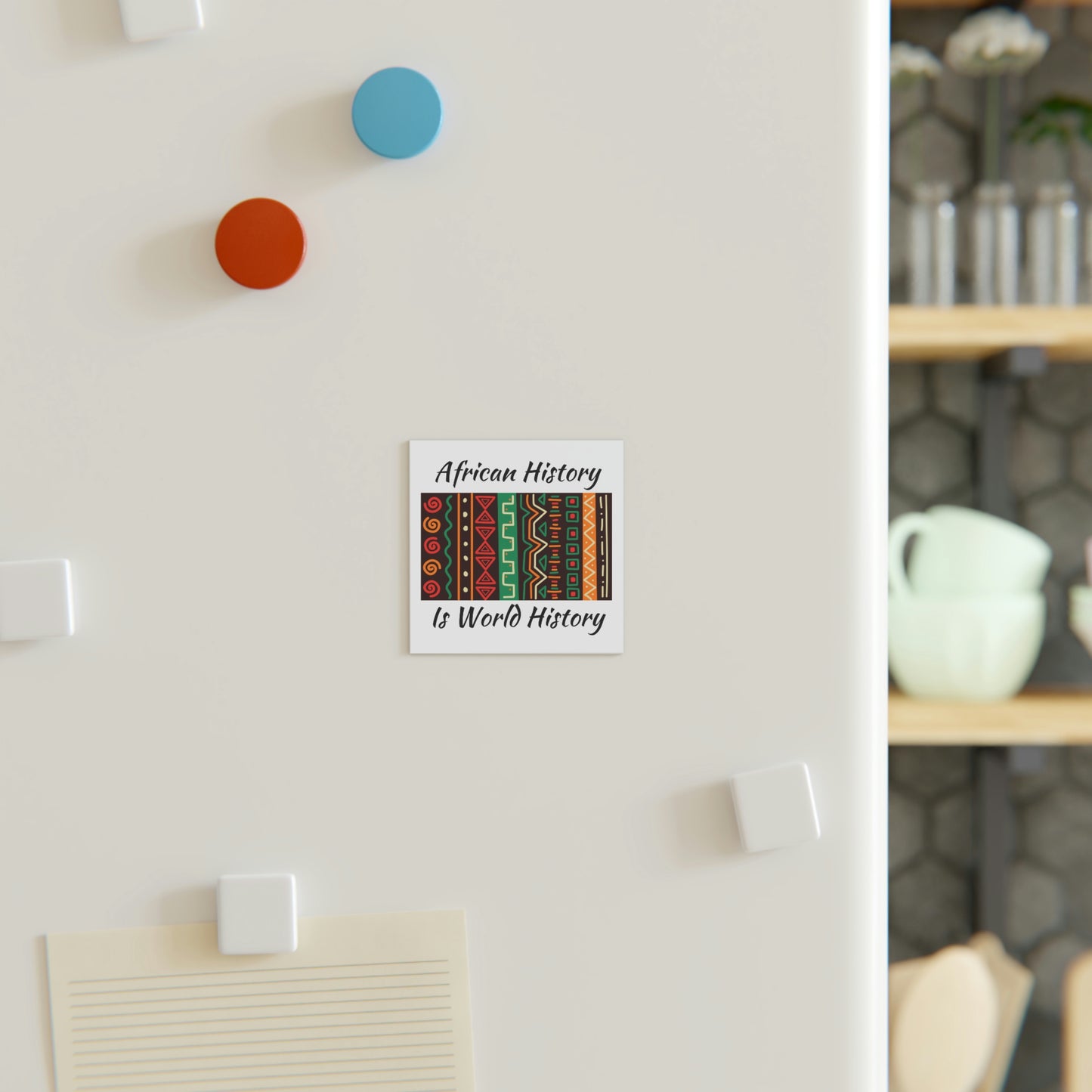 African History Square Magnet