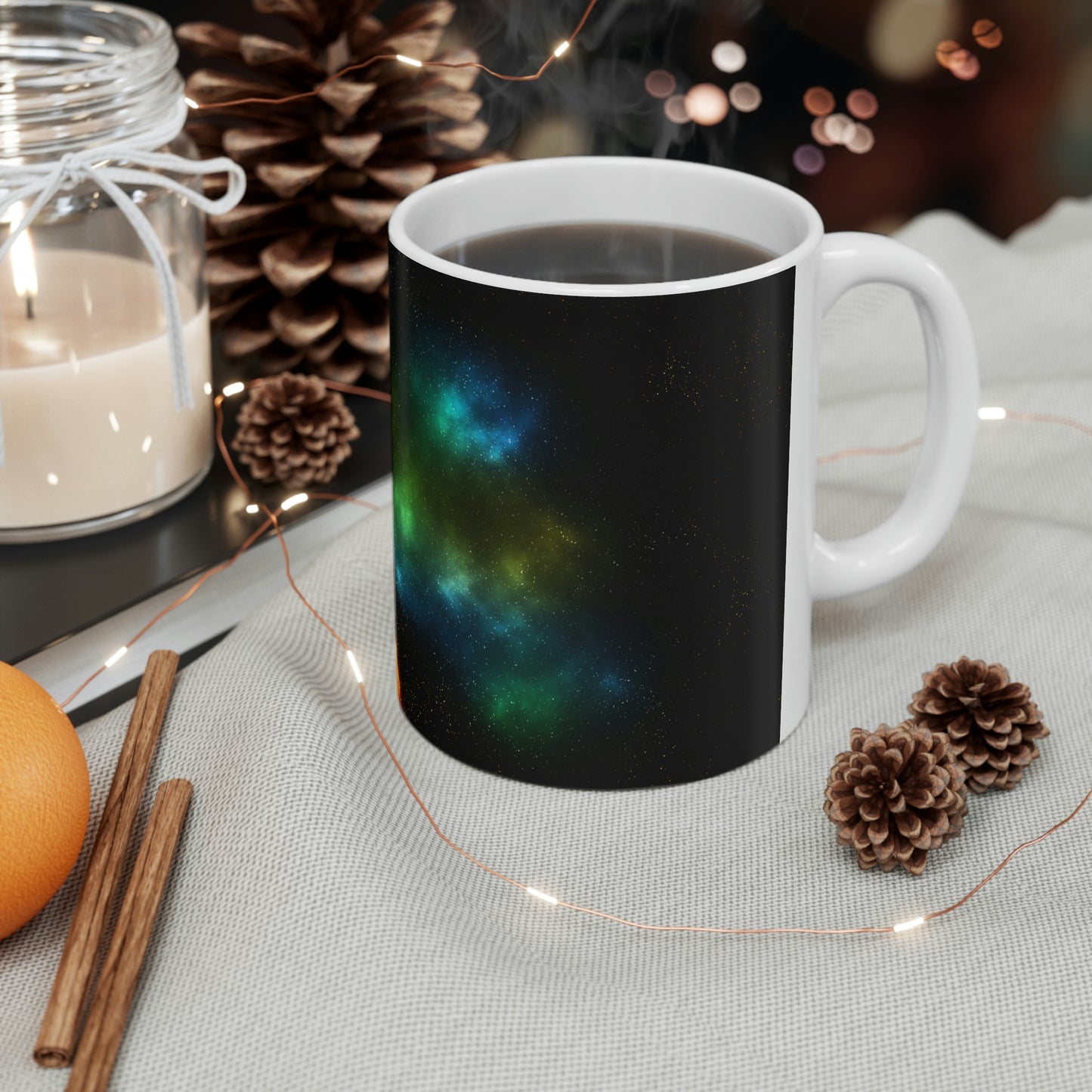 Sun with Nebula Ceramic Mug 11oz