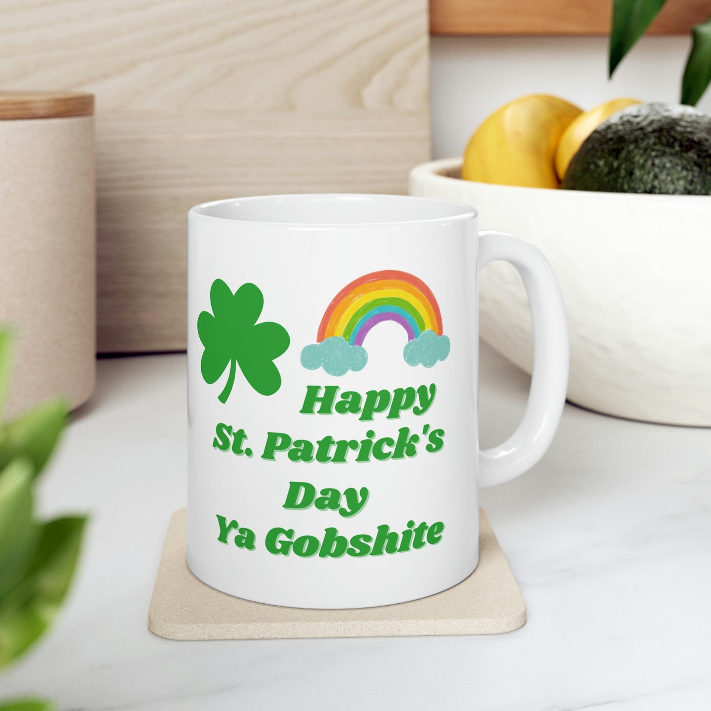 Happy St Patrick's Day Ceramic Mug 11oz