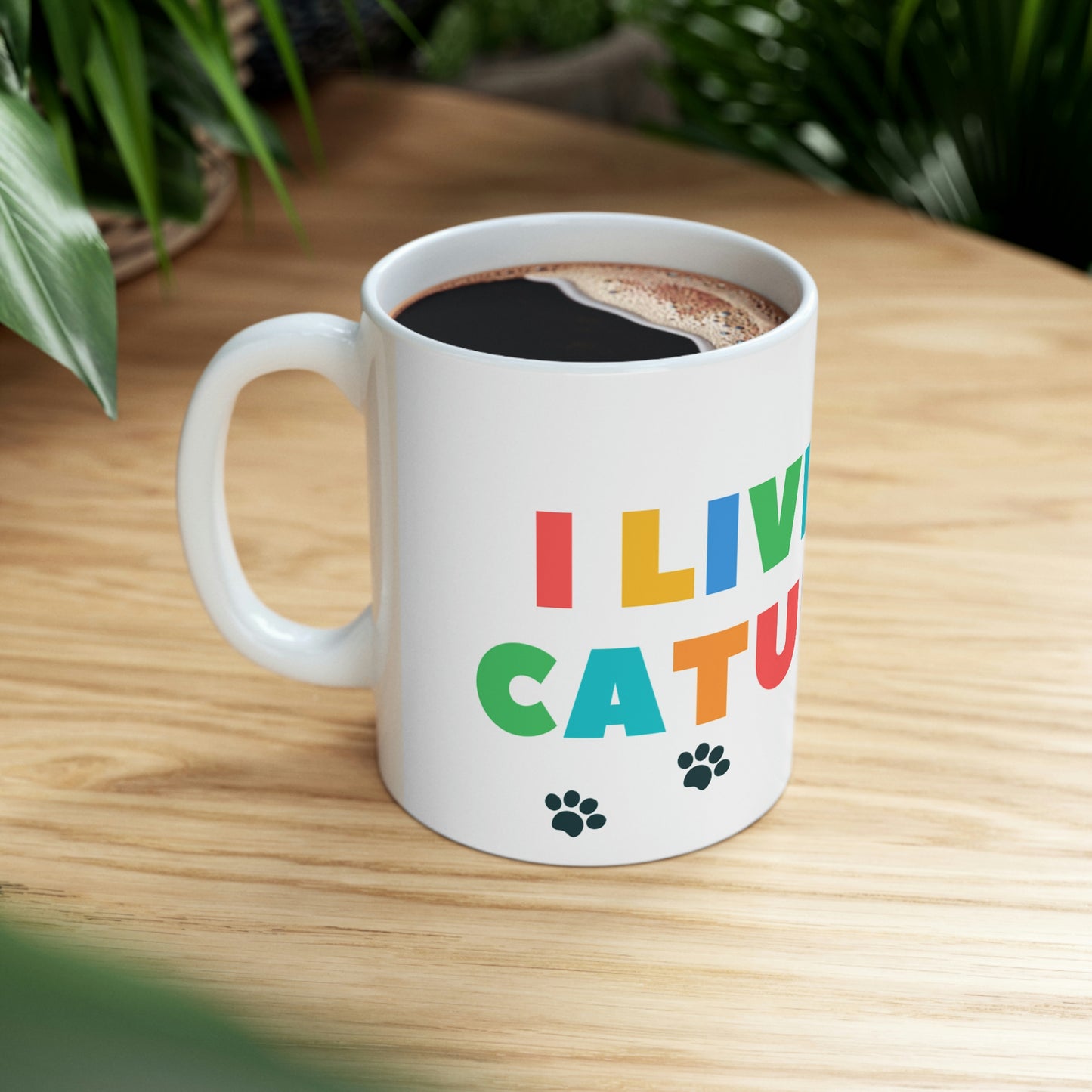 Caturday Ceramic Mug 11oz