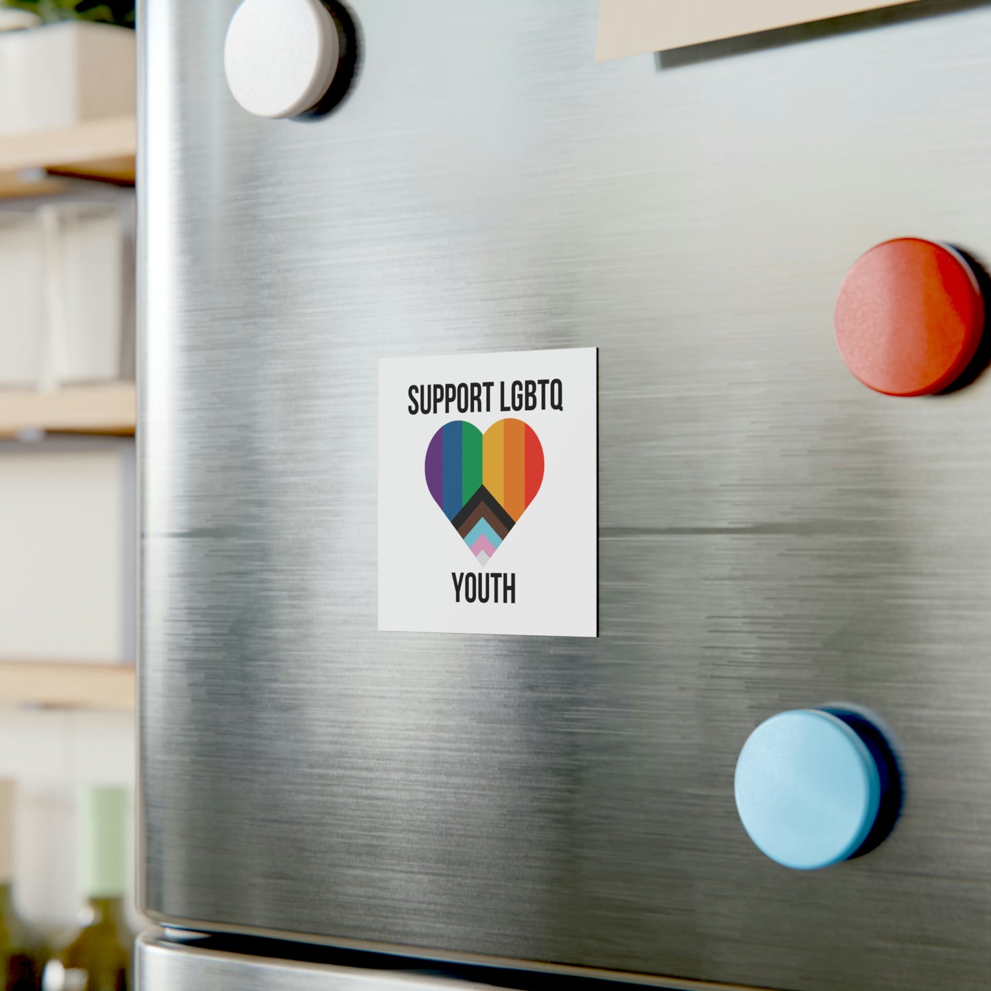 Support LGBTQ Youth Square Magnet