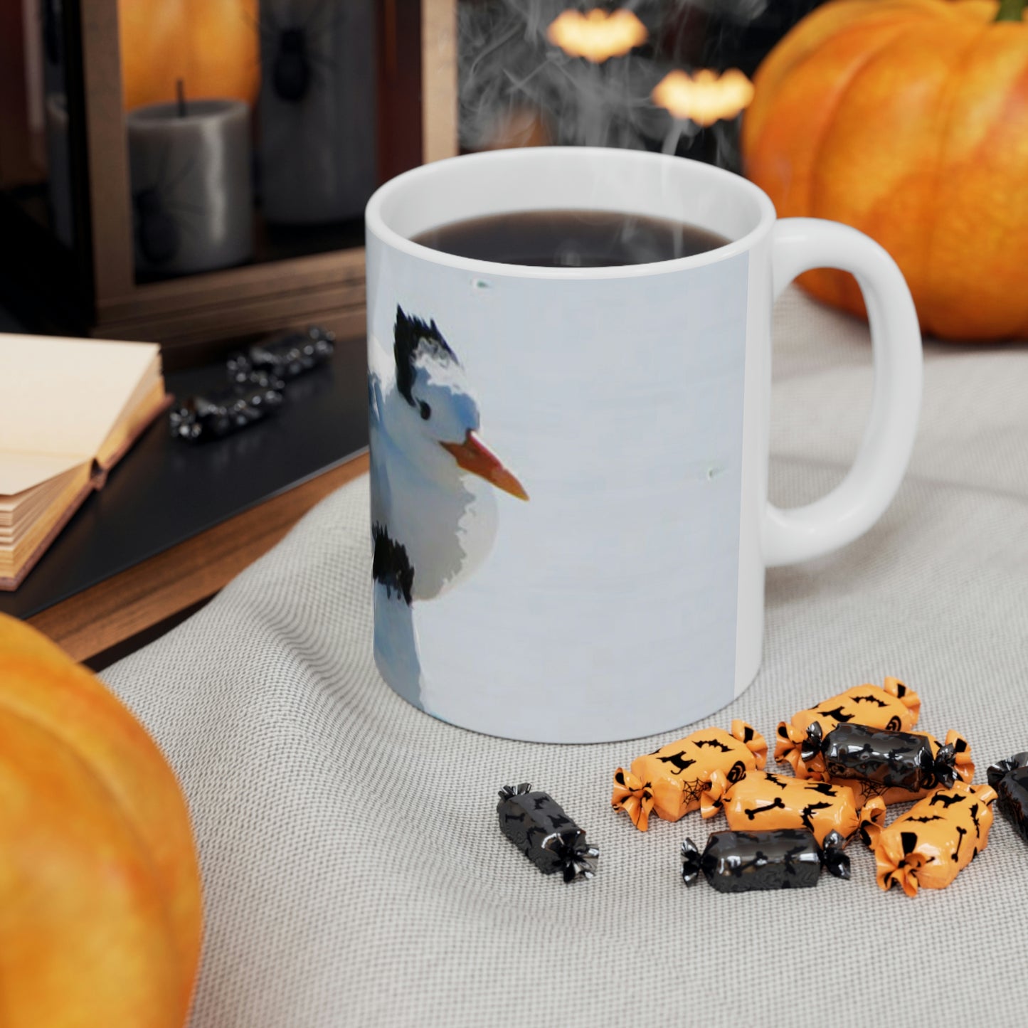 Punk Seagulls Ceramic Mug 11oz