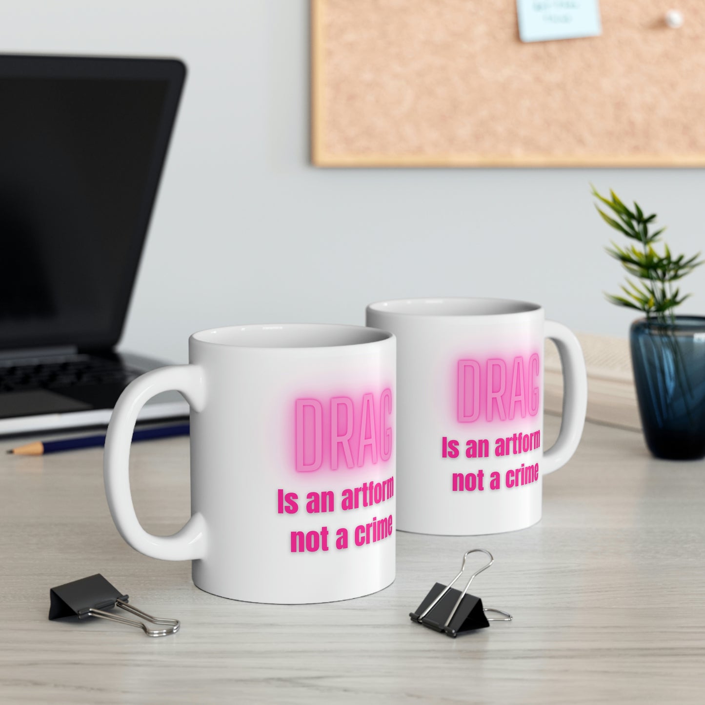 Drag is an Artform Ceramic Mug 11oz