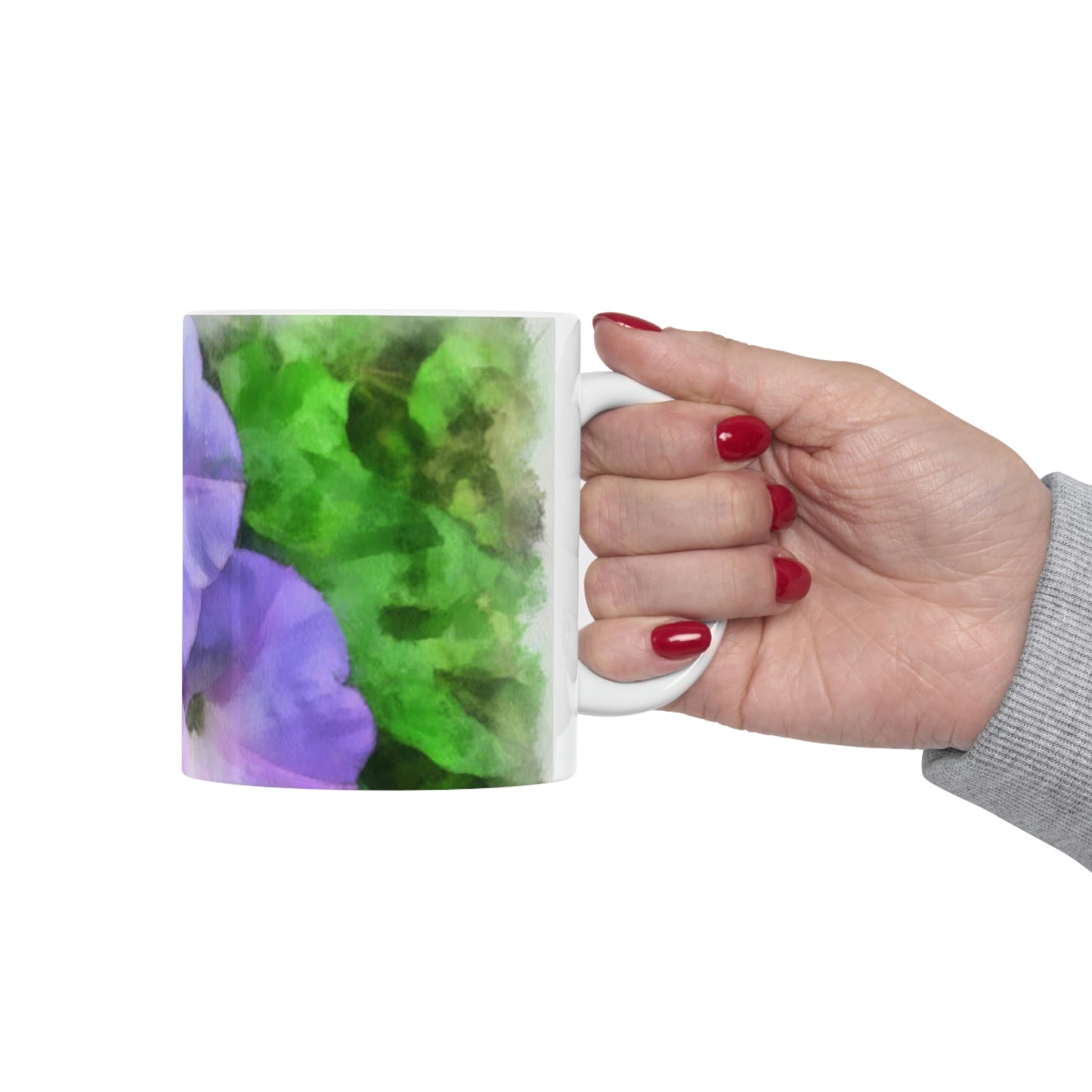 Morning Glory Ceramic Mug 11oz