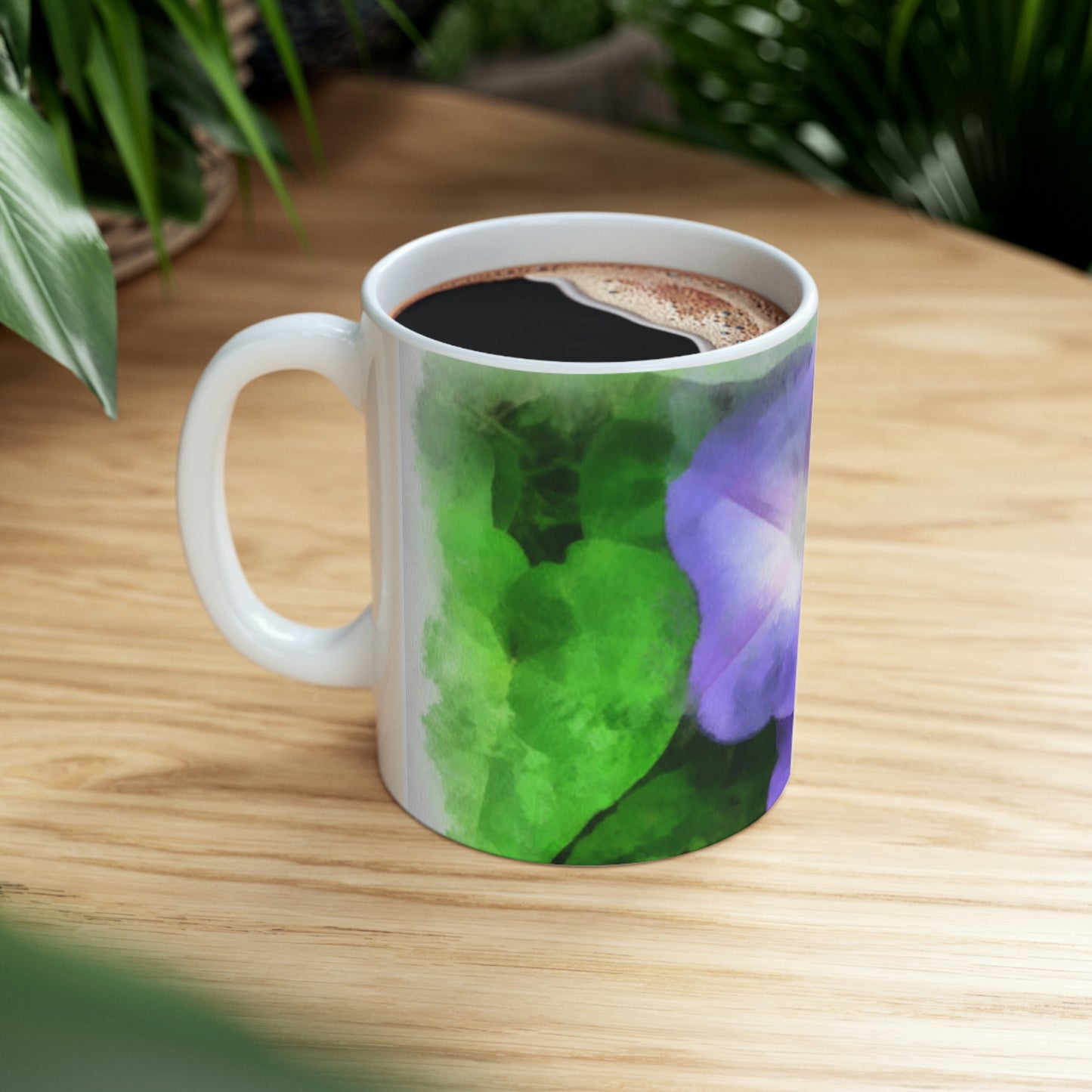 Morning Glory Ceramic Mug 11oz