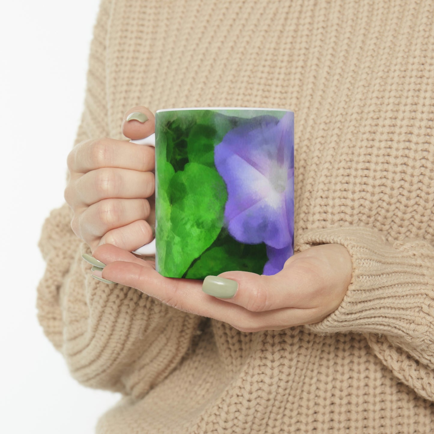 Morning Glory Ceramic Mug 11oz