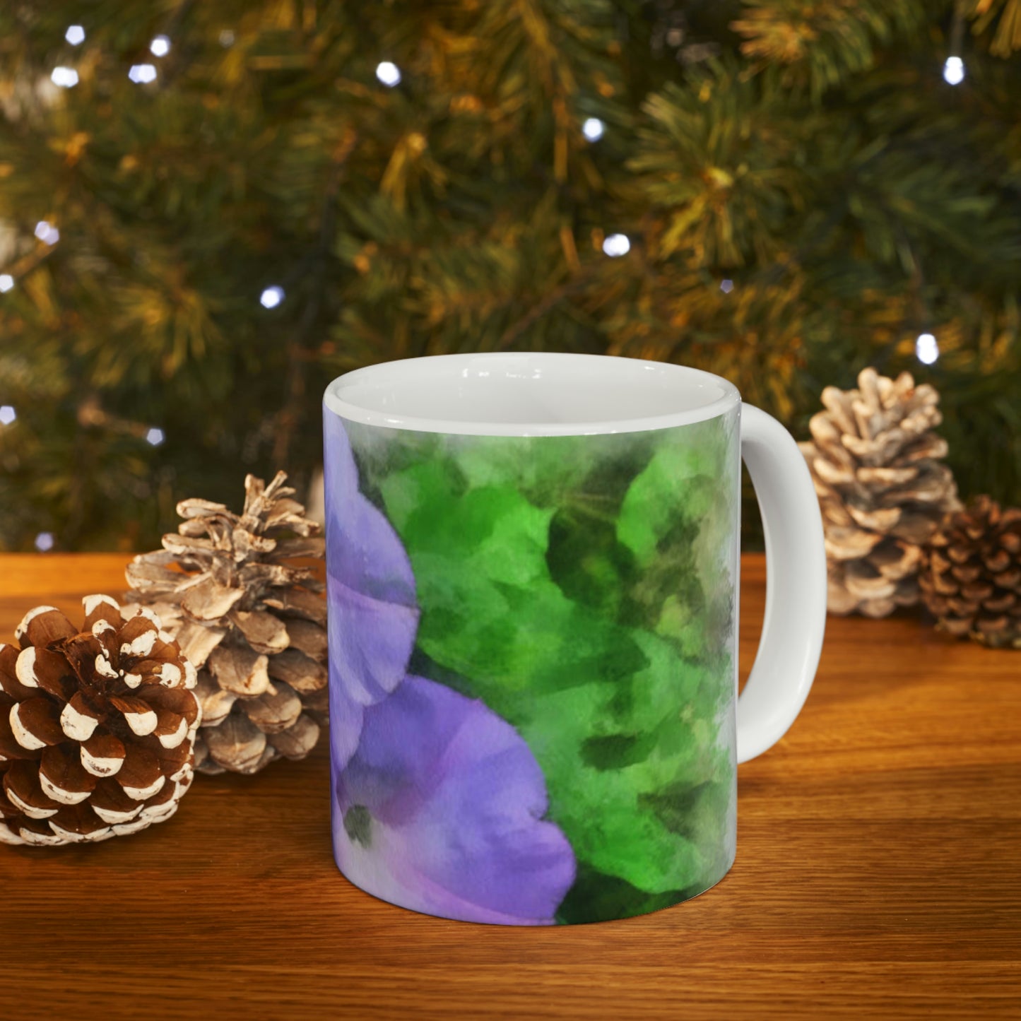 Morning Glory Ceramic Mug 11oz
