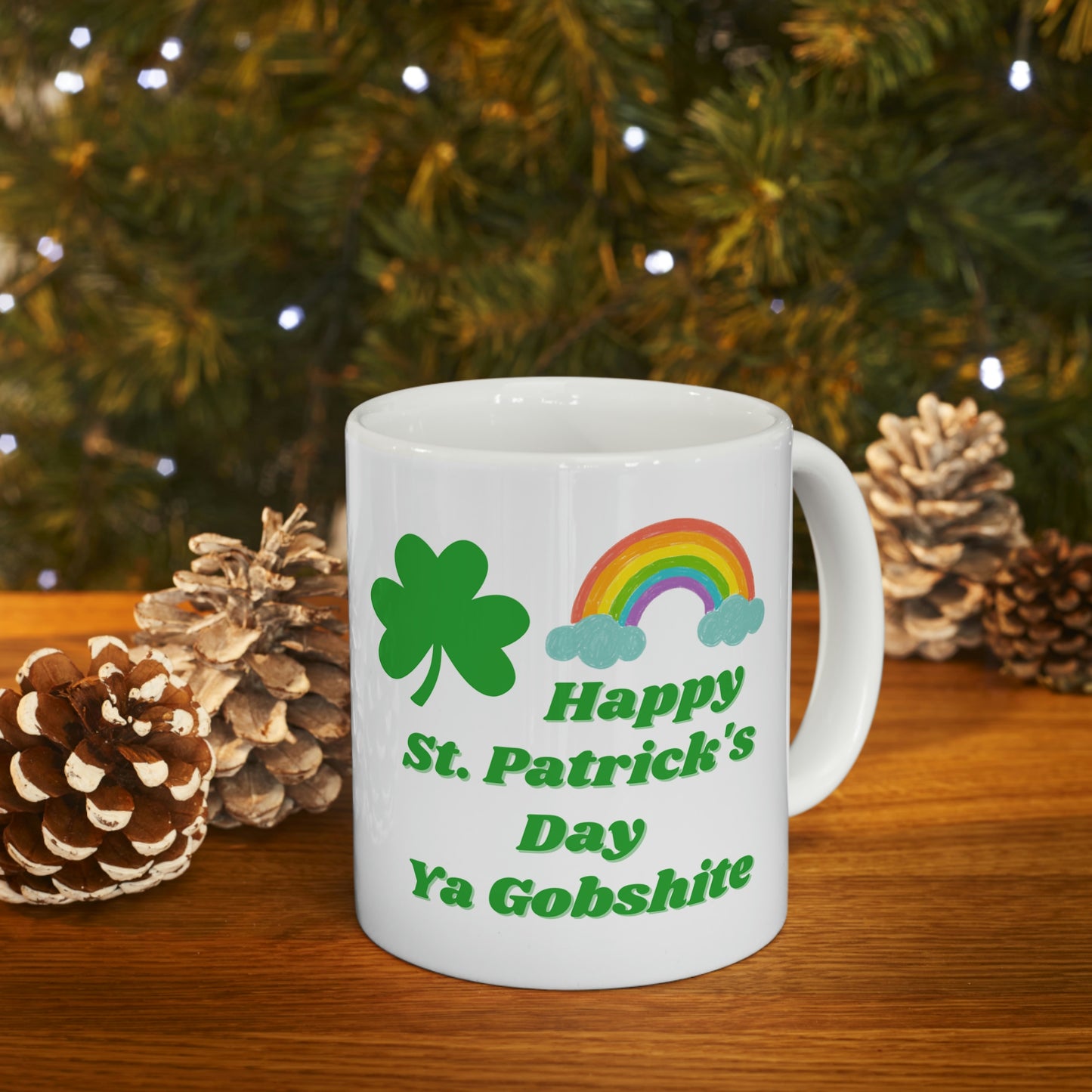 Happy St Patrick's Day Ceramic Mug 11oz