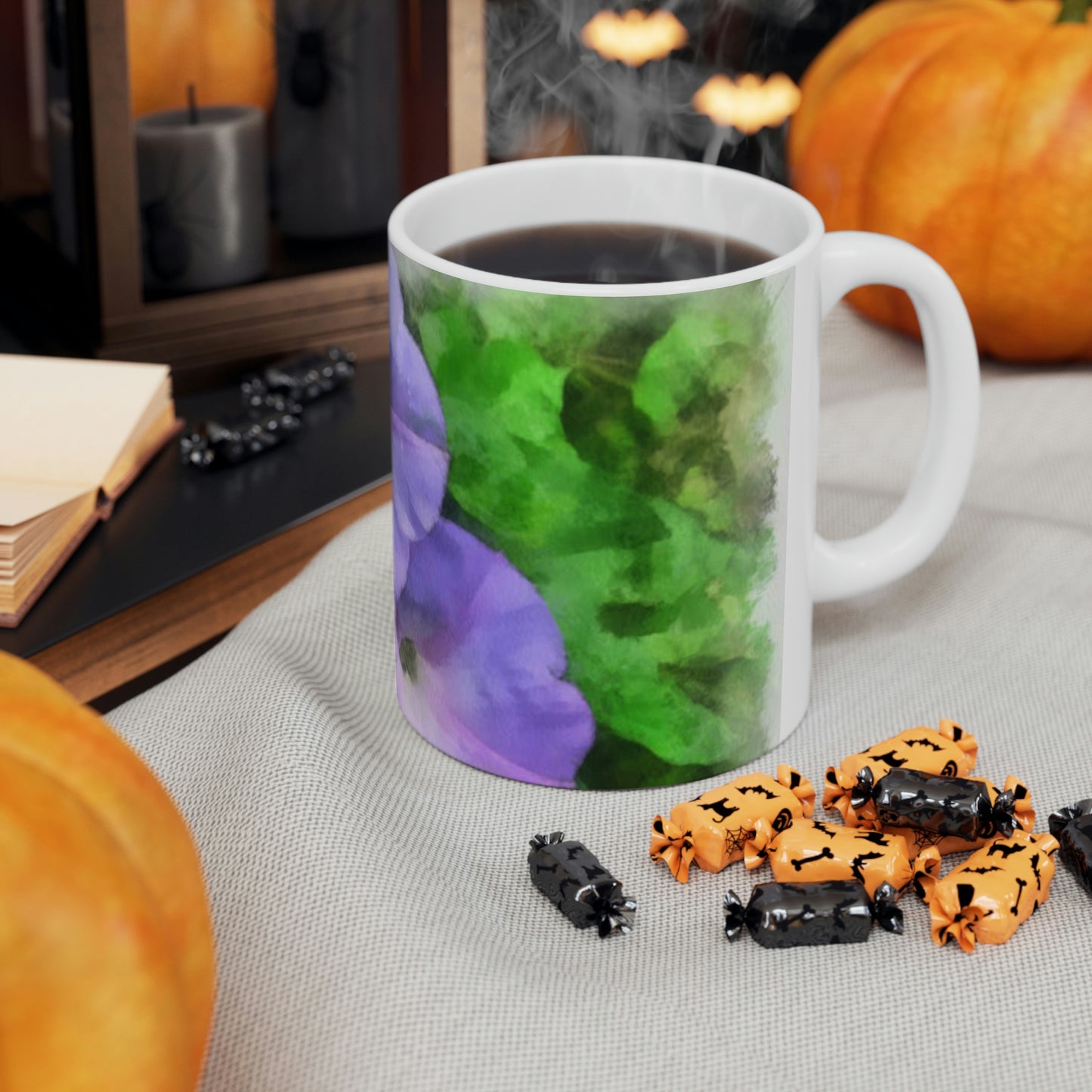 Morning Glory Ceramic Mug 11oz