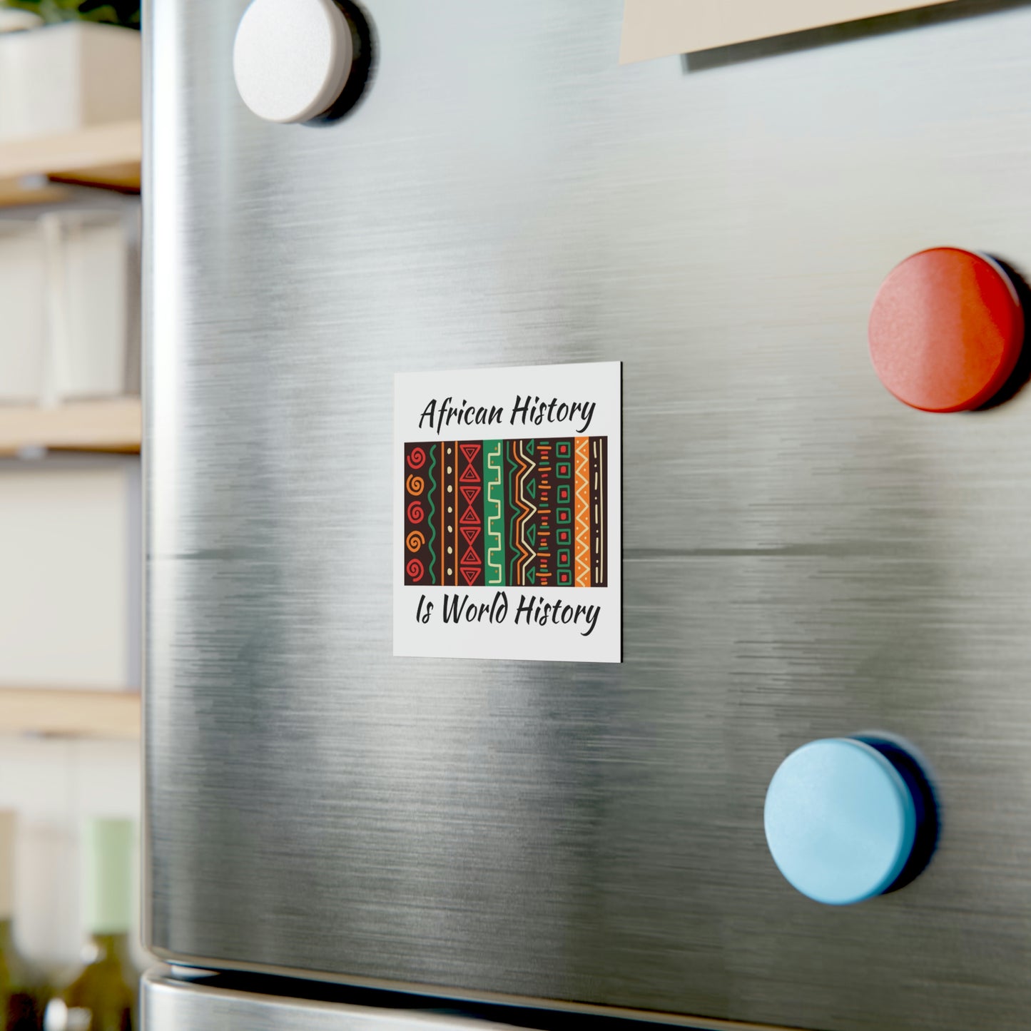African History Square Magnet